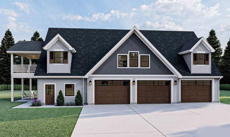 Designing Your Dream: Carriage House Plan with Two Bedrooms