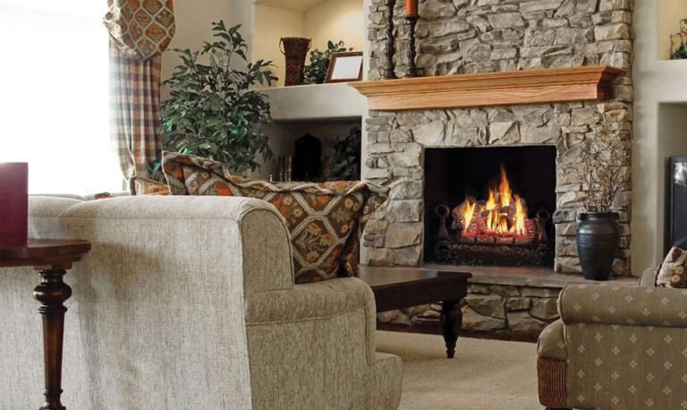 How do chimneys provide seasonal comfort solutions?