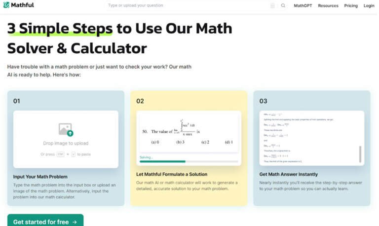 Math Learning Process Mathful Review: The Only AI Math Calculator with Steps You'll Ever Need ...