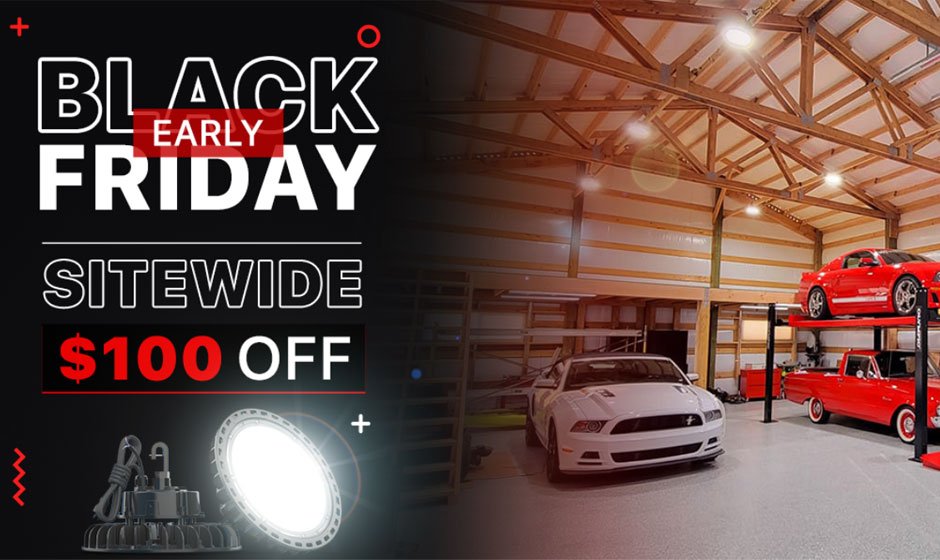 Black Friday’s Best: Must-Have LED Shop Lights for Your Garage or Workshop