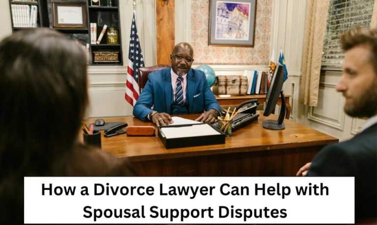 How a Divorce Lawyer Can Help with Spousal Support Disputes