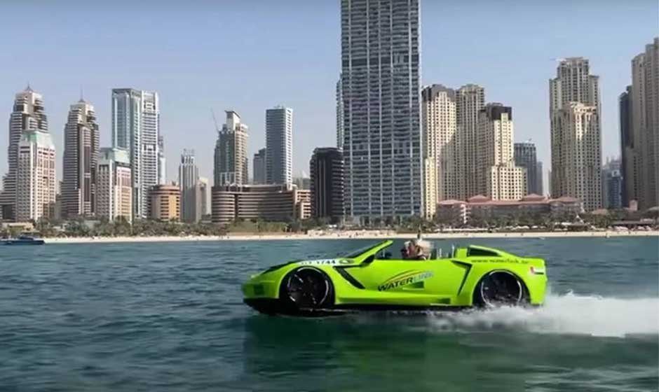 Feel the Rush: Water Jet Car Dubai Adventure Awaits