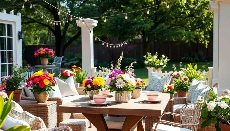 Outdoor Backyard Décor Ideas for Spring Gatherings